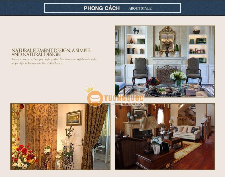 Đèn chùm đồng nhập khẩu nghệ thuật abr184-16